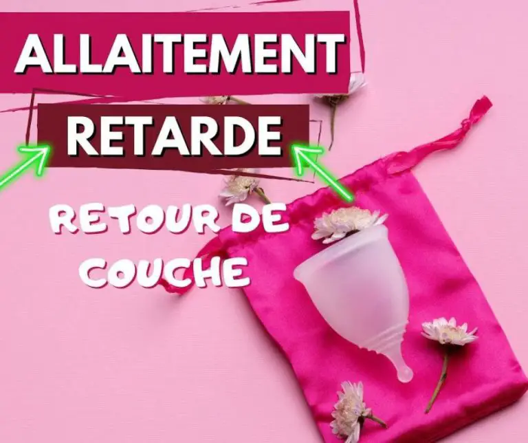 retour de couche allaitement