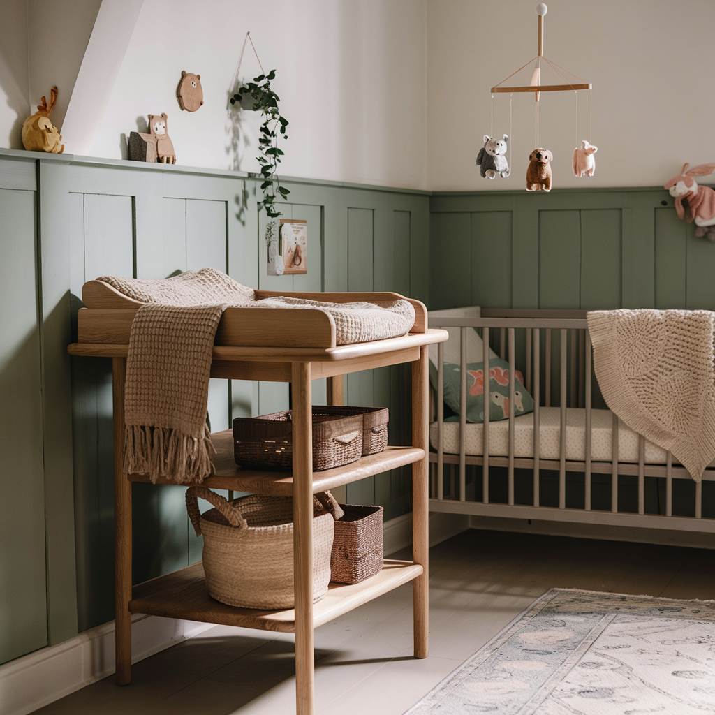 Aménager une Chambre de Bébé Vert Sauge : Guide et Inspirations