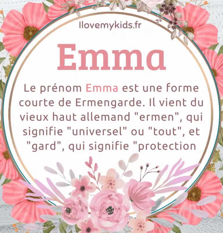 Prénom Emma : Signification, Etymologie, Origine, Caractère