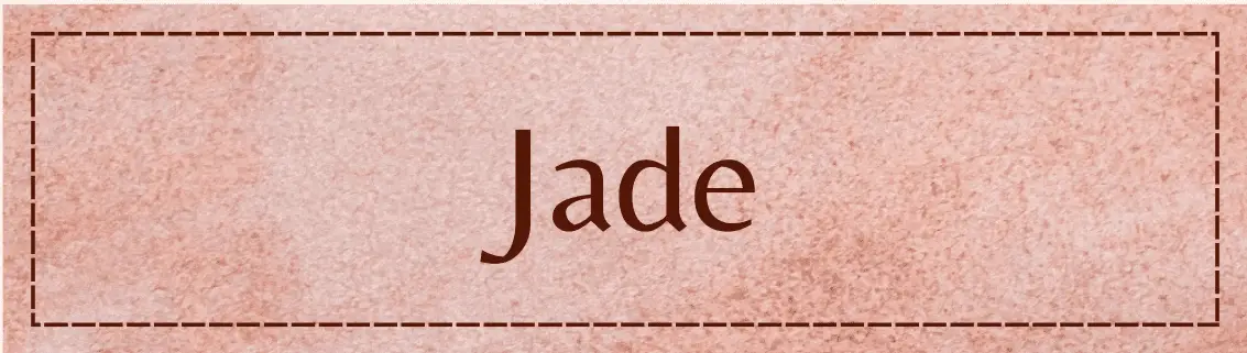 prénom fille Jade