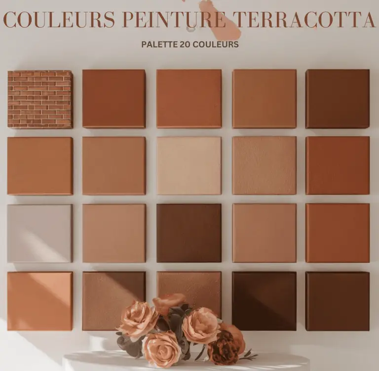 Couleurs peinture terracotta