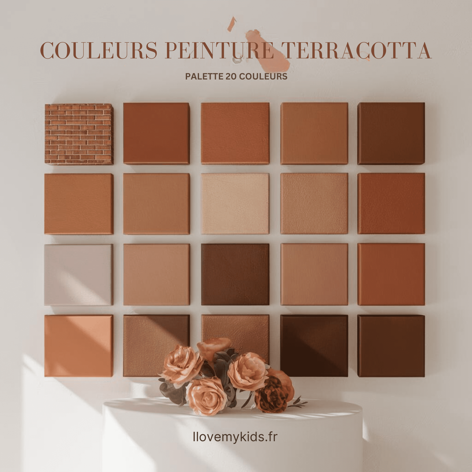 Couleurs peinture terracotta