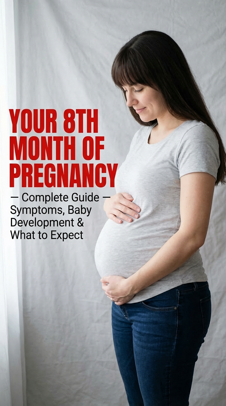 Your 8th Month of Pregnancy: The Complete Guide for Weeks 29–36