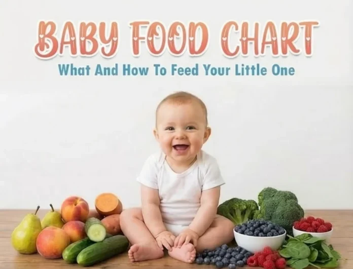 Baby Food Chart: When And How To Start Solids Safely start solids